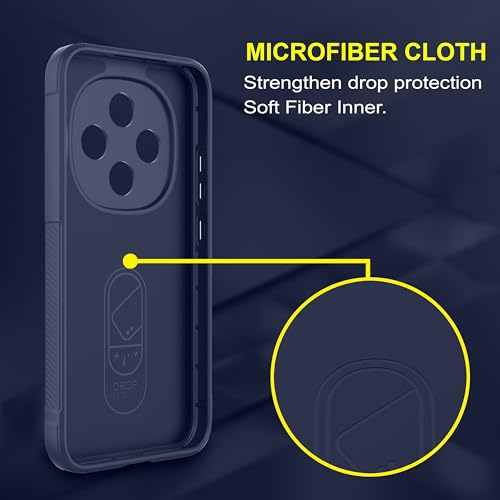Image of Zapcase Back Case Cover for Oppo F31 Pro 5G | Compatible for Oppo F31 Pro 5G Back Cover | Liquid Silicon Magic Case with Camera Protection | Sapphire