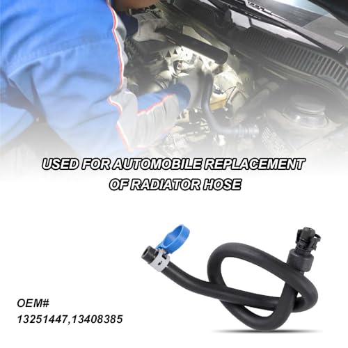 Hevle QPH2099 Engine Coolant Recovery Tank Hose, Oil Cooler Hose, Coolant Bypass Hose Inlet Hose, Automotive Replacement Radiator Hose Compatible thumb #5