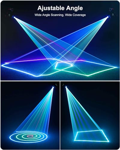 Wzybuta ZQ03251 Dj Laser Lights, 3D Animation Laser Machine thumb #2