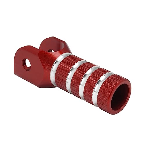 JFG RACING Punta Cambio Velocità Moto Tappo Leva del Velocità in Alluminio Billet Sostituzione Punta Leva Cambio Velocità per Dirt Pit Bike-Rosso