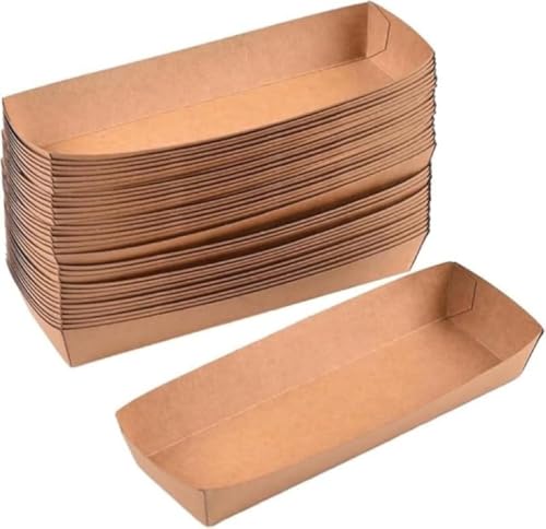 GEBYUI 100 枚入ホーム&キッチン用食器・グラス・カトラリー|使い捨てプレート〜食品級安全素材・耐熱耐冷設計で家庭パーティ・日常簡餐・屋外ピクニックに最適!易収納・環境配慮型で事後処理も省力化〜?