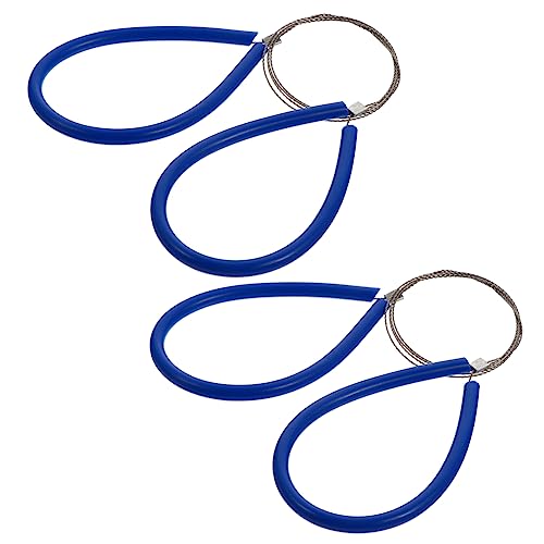 TOGEVAL Stainless Steel Emergency Wire Saws Portable Pipe Saws Pvc Handle for Easy Holding and Control