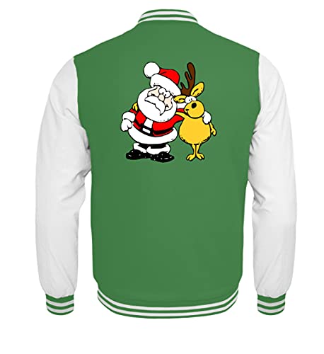 Veste de survêtement enfant Noël taille 110 cm gilet renne rouge