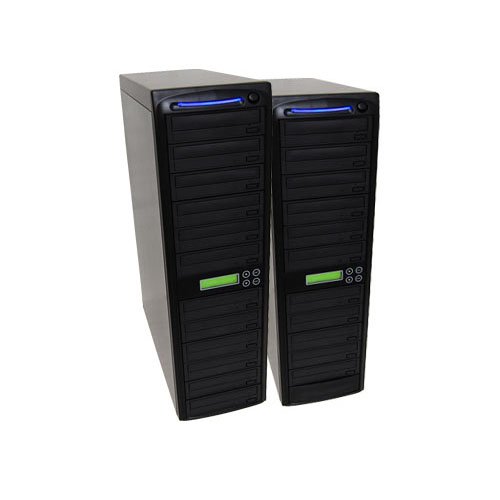 Image of Produplicator 1 to 20 CD DVD SATA Daisy Chain Duplicator with 500GB HDD