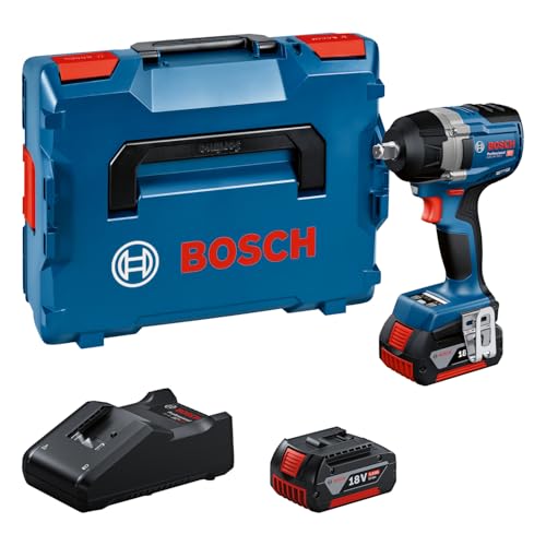Bosch Professional 18V System boulonneuse sans-fil GDS 18V-750 C (avec 2 batteries 5,0 Ah, chargeur GAL 18V-40, L-BOXX) Bosch Professional 18V System boulonneuse sans-fil GDS 18V-750 C (avec 2 batteries 5,0 Ah, chargeur GAL 18V-40, L-BOXX)