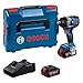 Price comparison product image Bosch Professional 18V System Cordless Impact Wrench GDS 18V-750 C (incl. 2X GBA 5.0 Ah Batteries, GAL 18V-40 Charger, L-BOXX)