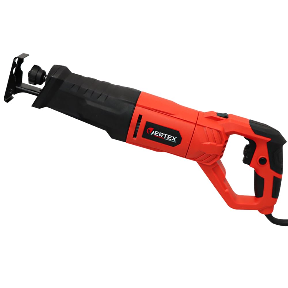 Vertex VSZ850 Piła Szablasta, Piła Lis Ogon 850W, 2800 obr/min, Głębokość Cięcia 115mm, z Podświetleniem LED, Obrotową Rękojeścią, do Drewna i Stali