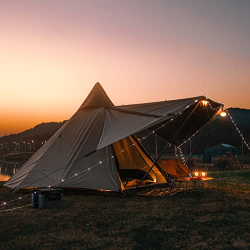 Carpa de campamento impermeable para 5-8 personas miniatura 6