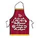 KAÏDENSÏ Idea Regalo Tifoso Calcio Originale - Grembiule da Cucina Divertente Chef Giallorosso - Gadget Divertenti per Tifosi - Idee Regali Divertenti Originali immagine