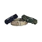 Pulsera supervivencia negro