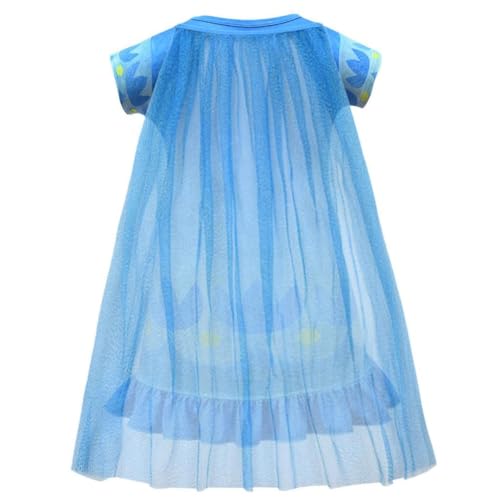 Disfraz de Princesa Rosa para Niñas 2-3T con Capa y Peluca miniatura 2