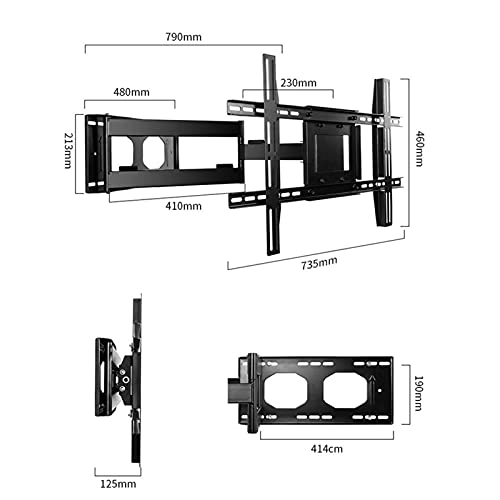 Support TV télescopique pour supprimer les reflets et optimiser les petits salons - 7