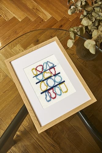 DMC Tapestry kit - Geo Construction, Multi - Image 3