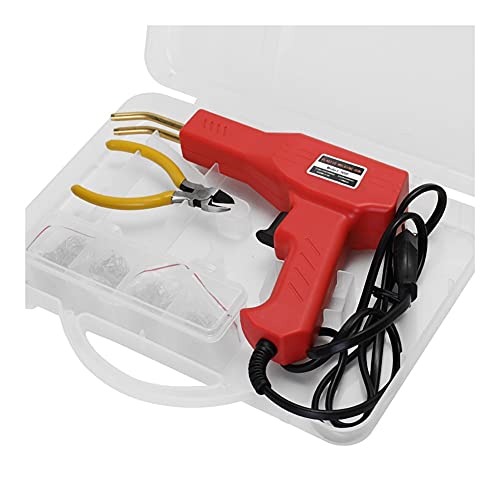ZTBH Herramientas y accesorios de soldadura Herramientas de garaje soldador, práctica máquina grapadora en caliente, máquina de reparación de PVC reparación de parachoques de coche, herramienta de