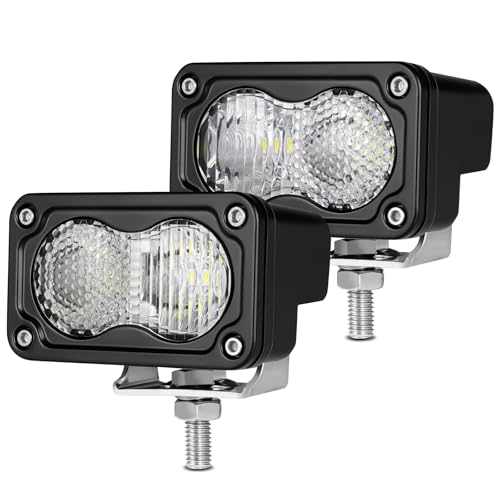 Image of 2Pcs LED Pod Light 3 inch Off Road Driving Reverse Light Bar | Mini LED Pods Cube Ditch Lights Bumper Backup Work Auxiliary Lights for Truck Offroad ATV UTV SUV Motorcycle Boat