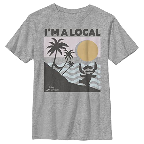 T-shirt Disney beach scene garçon respirant anti-transpiration