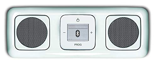 Busch Jäger Unterputz UP Bluetooth Radio 8217 U (8217U) Reflex SI alpinweiß Komplett-Set // Radioeinheit + 2 x Lautsprecher + 3-fach Rahmen 2513-214 +