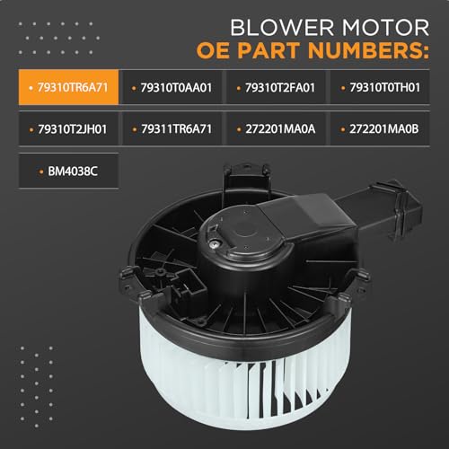 Image of HVAC Blower Motor 700260 Compatible with Acura ILX /RDX, for Honda Accord /Civic /CR-V, for Infiniti M35h /M37 /M56 /Q70 /Q70L Heater Blower Assembly Replace 76964 79310TR6A71