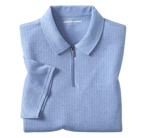 Polo Johnston & Murphy para Hombre talla X-Large color Azul miniatura 4
