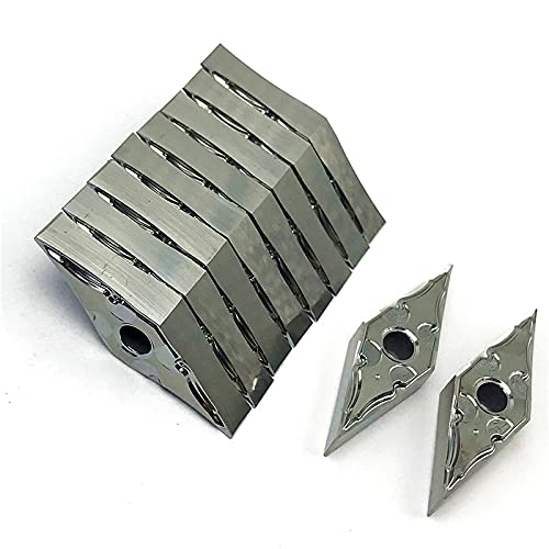 Amazon.co.jp: 10PC VNMG160408 HA H01 超硬インサート外部旋削工具
