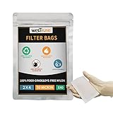 90 Micron Rosin Press Bags for All Rosin Press Machines,Tea Filter Screen Press Bags 2' x 4' Double-Stitching,Filter Bag 40pcs per package,Different Micron Rosin Screen Bags are Available
