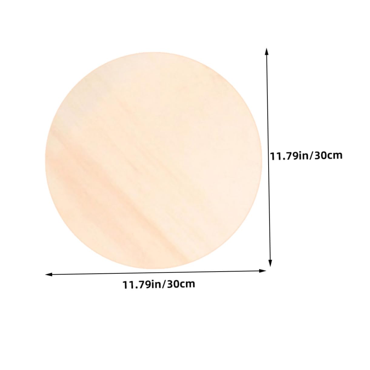 Angoily 15 piezas Discos Madera Redondos para Manualidades DIY Placas Madera sin Acabado Decoración Rústica Colgador Puerta Fiestas Bodas Navidad