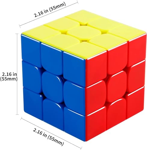 Image of HAWKISTER Kid Moyu Rs3M Magnetic Cube (Standard Version) Speed Cube 3X3 Sticker-Less (1 Pieces)