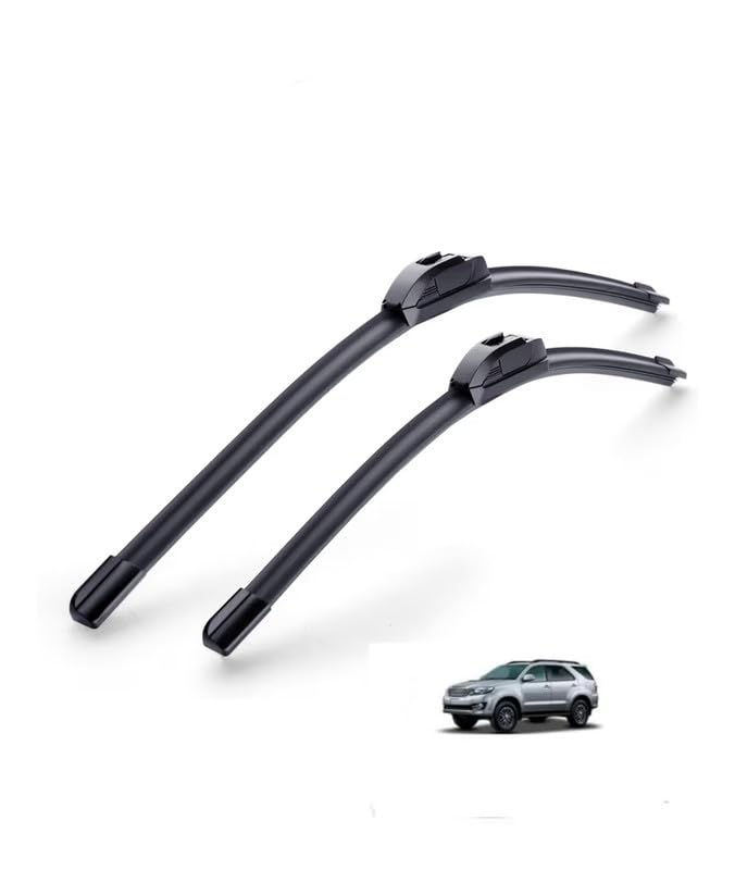 Image of AWB Frameless 21 inch19 inchAll-Season OE Replacement Wiper Blades Compatible with Fortuner Old 2009-2016 model(Pack of 2)