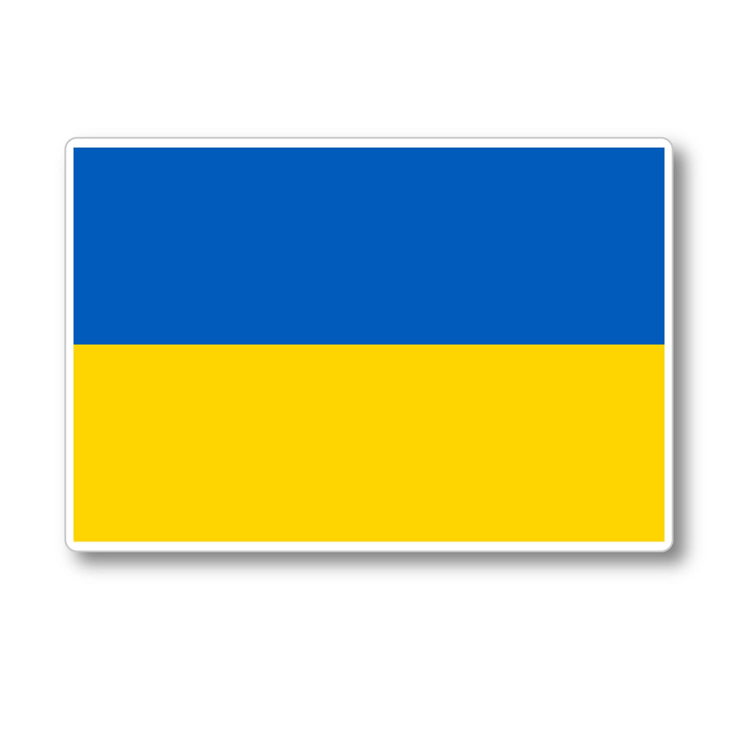 SD USA PRINT Flag of Ukraine Ukrainian Sticker Decal (1)