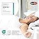 CelinaTex Jersey Topper Spannbettlaken Lucina 200x200-200x220cm Schnee weiß 100% Baumwolle gekämmt bis 12cm Matratzenhöhe Spannbettbezug, Leintuch, Bettlaken, elastisch, Strech, Oeko-Tex