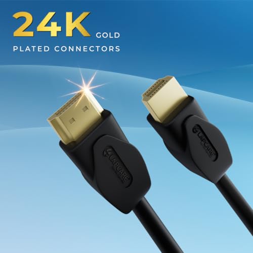 Image of LAPCARE 10 Meter HDMI Cable v1.4 with Ethernet, 3D /4Kx2K Ultra HD Resolution, 10.2 GBPS Transmission Speed, Compatible with All HDMI Devices Laptop Desktop TV Set-top Box Gaming Console