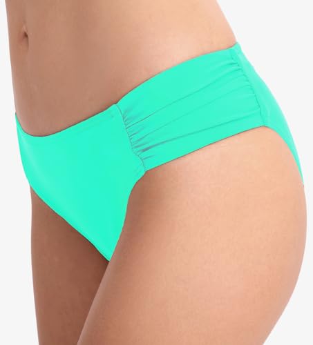 Image of Women's Bathing Suit Bottoms Full Coverage Ruched Bikini Tankini Bottom Swimsuit Brief