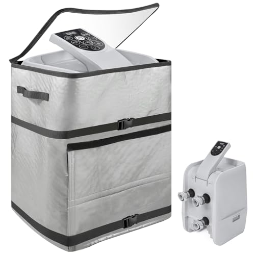 YUJHON Whirlpool-Abdeckung, Whirlpool-Pumpenabdeckung, wasserdicht, isoliert, Pumpenabdeckung mit Reißverschluss für Badewanne, Pool, Outdoor