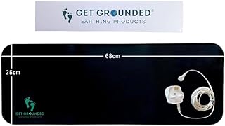Get Grounded Earthing Mat UK Size 68x25 Gaming Mouse Mat Grounding Mat Grounding Mouse Pad for Bed, Feet, Yoga, Better Sleep Connect with The Earth Helps Focus. Easy to Clean