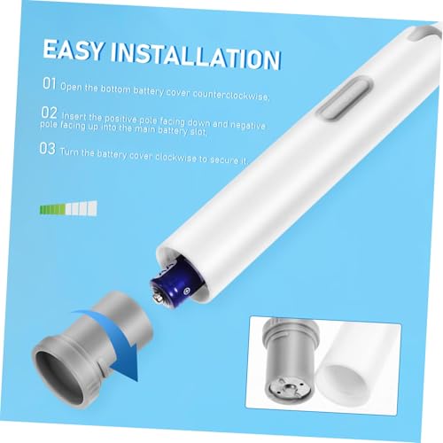 Homoyoyo Elektrische Zahnbürste Mit Runder Kopf Für Erwachsene Und Robustes Material Für Zahnreinigung Und Mundgesundheit – Bild 4