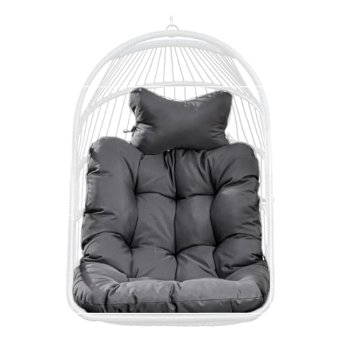 Hängesessel Kissen Rund 50x50cm - Outdoor Sitzkissen Für Polyrattan Schaukeln