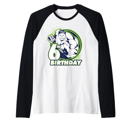 T-shirt baseball Hulk 6 ans idéal pour une fête d'anniversaire Marvel