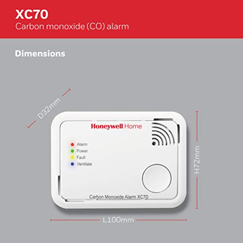 Honeywell Home Koolmonoxidemelder op batterijen - Afbeelding 5