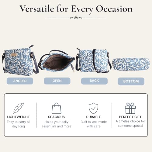 Image of Signare Tapestry Crossbody Bag Sling Shoulder Purse for Women