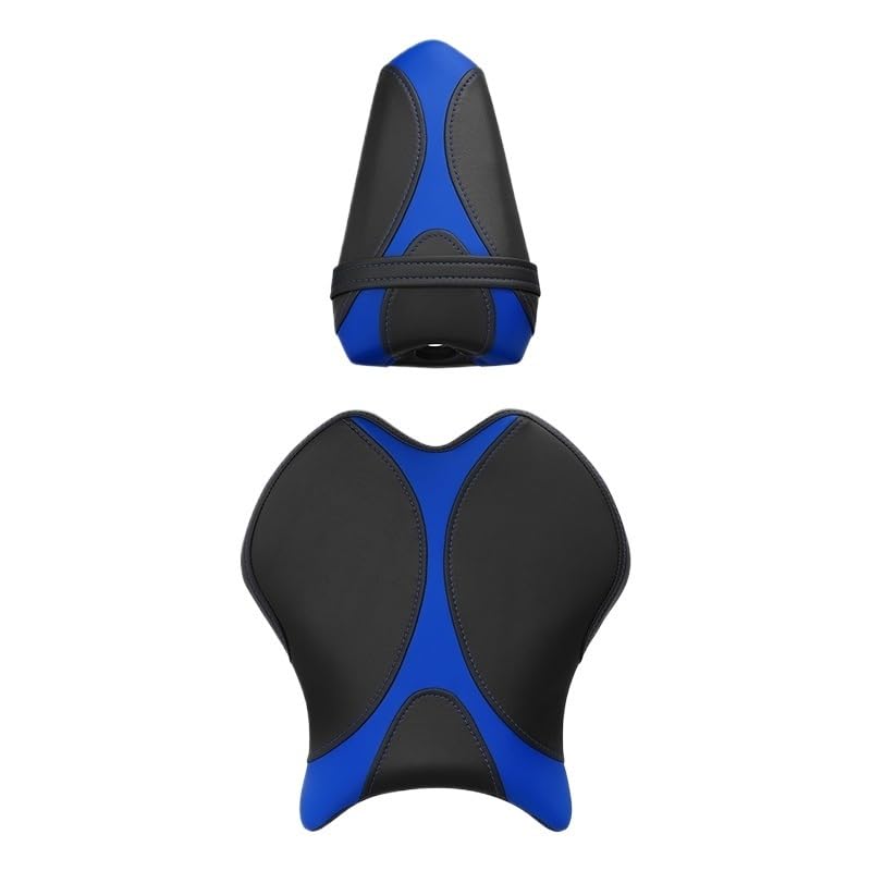 Selle conducteur YZF R6 2017-2022 avec siège arrière moto passager noir