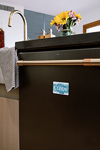 Imán decorativo para lavavajillas Aqua & Gray miniatura 5