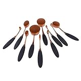 JUEGO DE CEPILLAS VERSÁTILES: cubre todo el tamaño y la forma de los cepillos para tallar y esculpir la cara para una dimensión perfecta, ideal para contornear, mezclar, sombrear y resaltar.
