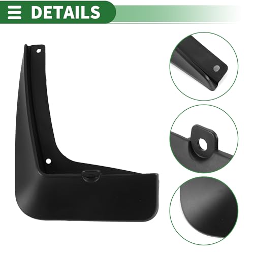 Image of Motoforti Mud Flaps Splash Guards Mud Guards for Hyundai Tucson 2015-2016 W /Mount Accessories