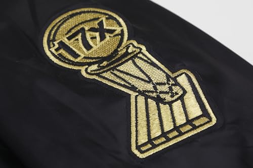 Pro Standard Mens NBA Los Angeles Lakers Classic Satin Satin Jacket Black 3Xl - Image 7