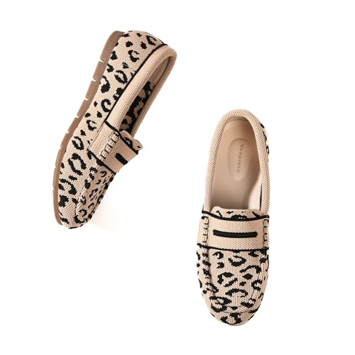 Image of Vespiero Loafers for Women Comfortable Slip on Work Flats Shoes Womens Dressy Casual Walking Shoes