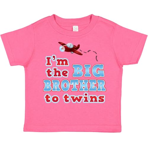 inktastic I'm The Big Brother to Twins. Toddler T-Shirt