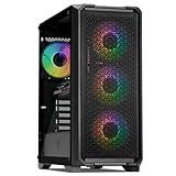 YEYIAN PC Gamer Vault | Intel Core i5-14400F 10 Nuclei fino a 4.7 GHz | NVIDIA GeForce RTX 5060 8GB GDDR7 | 32GB DDR5 6000MHz | SSD 1TB NVMe Gen4 | Win 11 Pro