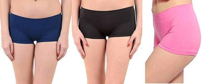 Women Mid Rise Short Panty | Full Coverage | No Visible Lines | Stretch Fabric | Smooth Finish | Everyday Inner Essential (Pack of 3)-image-13