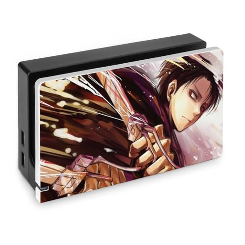 Switchドック ケース 進撃の巨人 Switch用ドックカバー かわいい キャラクター Switchベースカバー 衝撃吸収 薄型 防塵 装着簡単 スイッチ保護ケース 耐久性が良い 全面保護 スイッチベース