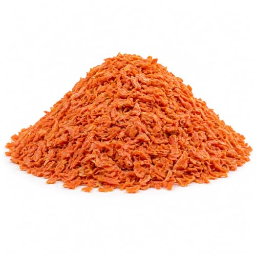 Lunderland Mohrrübenraspel | 1 kg | Einzelfuttermittel für Hunde & Katzen | Mit Carotinoiden